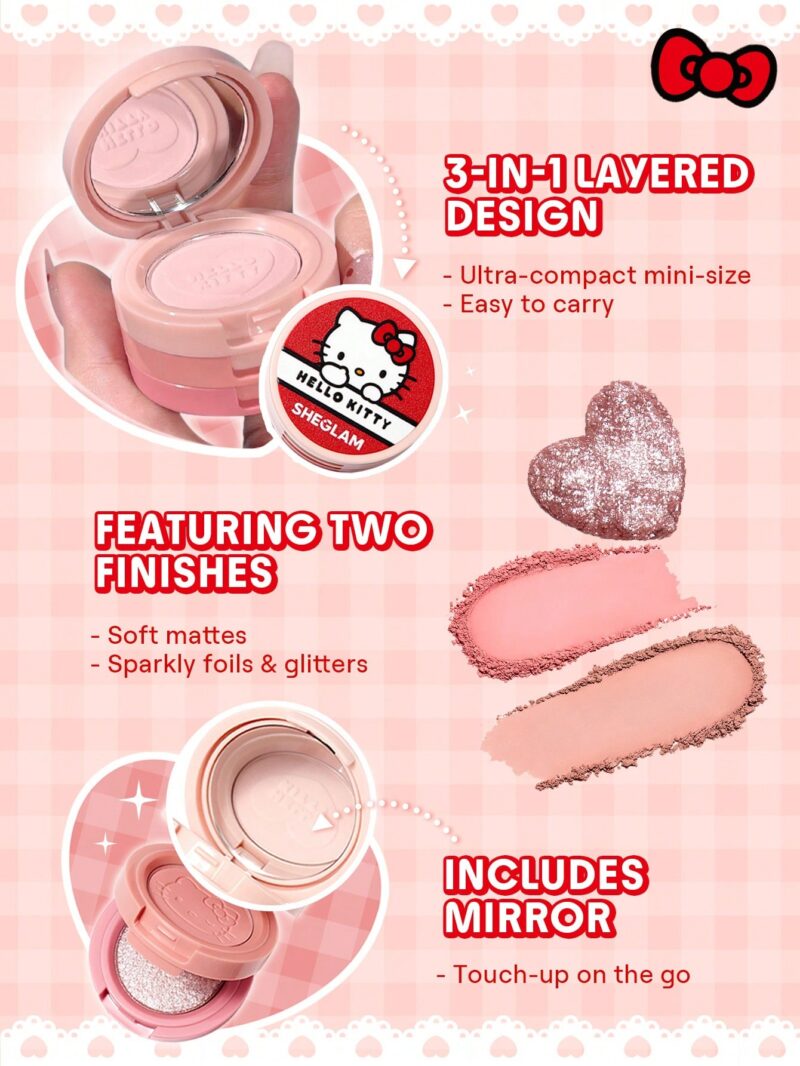 سایه چشم سه طبقه هلو کیتی شیگلم - Image 4