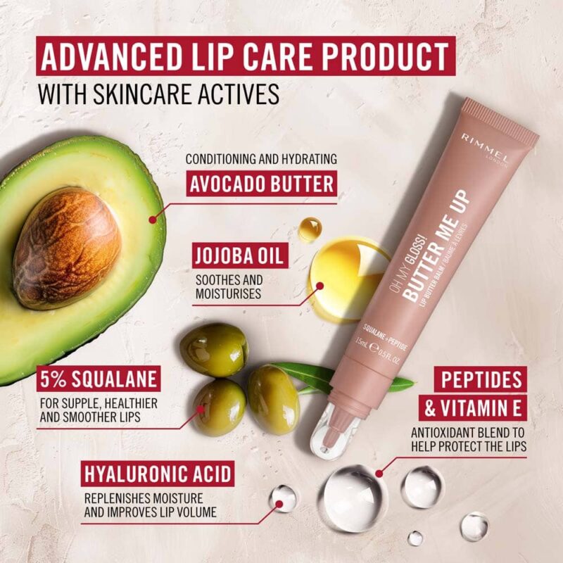 بالم لب کره ای براق ریمل لاندن - Image 2