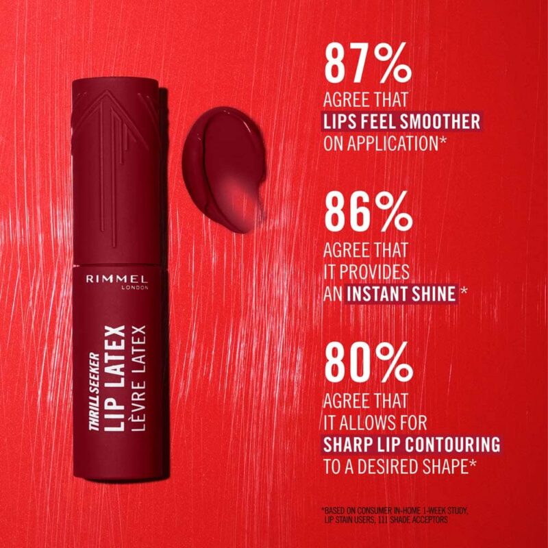 Rimmel_ThrillSeekerLatexLip_2024_Majesty_450_SI_04 رژلب سه بعدی جدید لاتکس ریمل لاندن - Image 9