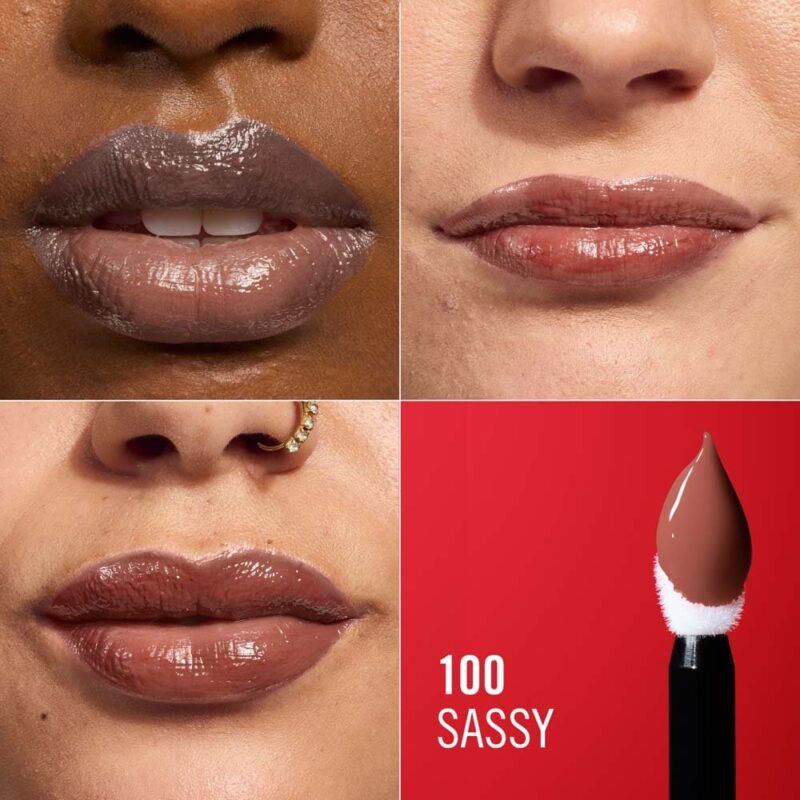 Rimmel_ThrillSeekerLatexLip_2024_Sassy_100_SI_02 رژلب سه بعدی جدید لاتکس ریمل لاندن - Image 7