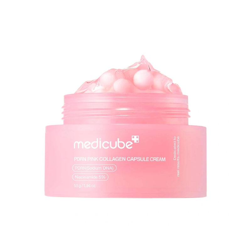 medicube pdrn pink capsule cream کرم کپسولی کلاژن PDRN PINK مدی کیوب - Image 1