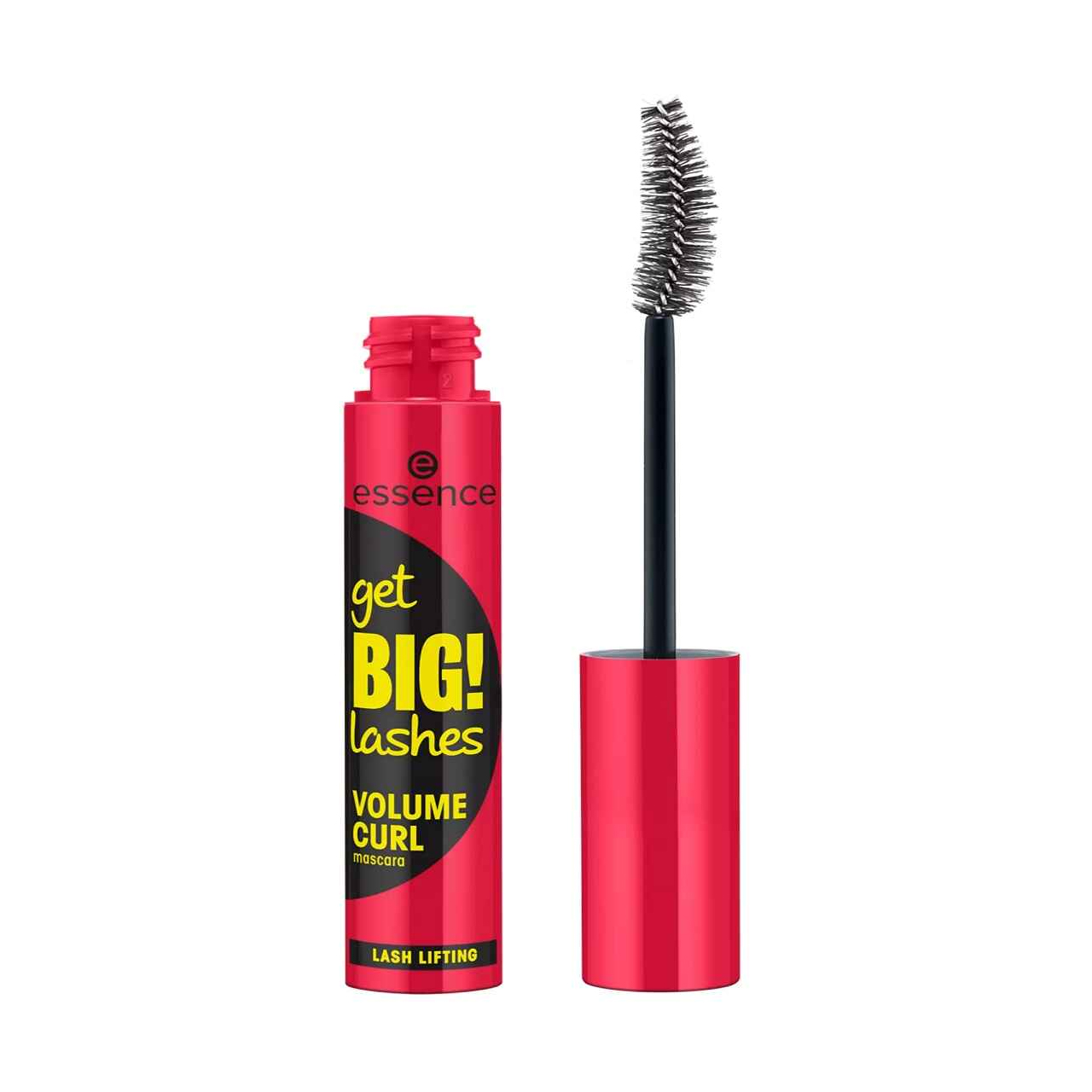 GET-BIG-LASHES.jpg ریمل حجم دهنده و حالت دهنده اسنس مدل بیگ لش قرمز - Image 1