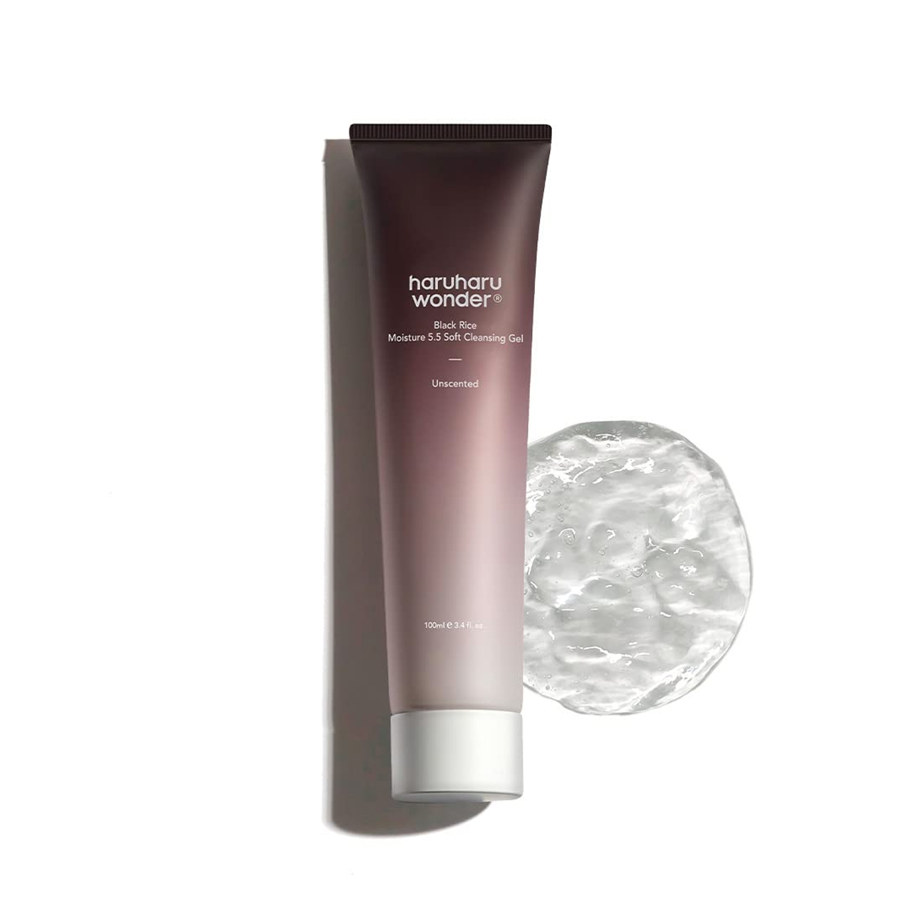 haruharu-wonder-black-rice-moisture-5.5-soft-cleansing-gel.jpg ژل شوینده برنج سیاه هارو هارو واندر - Image 1