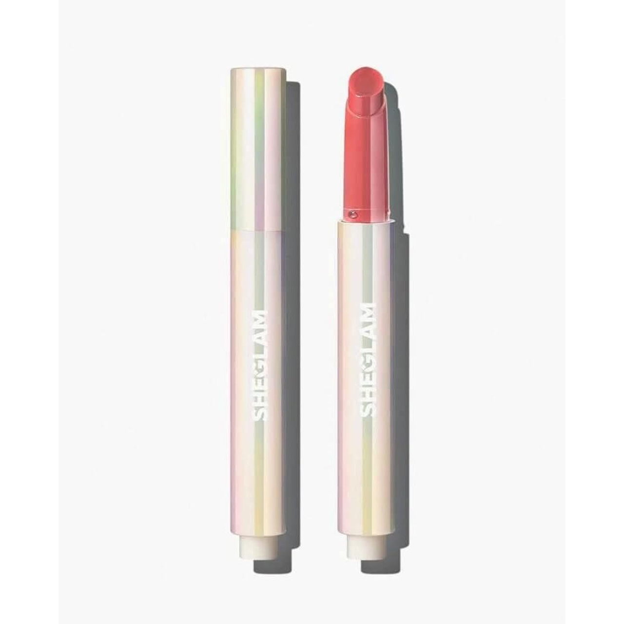 sheglam-pout-perfect-shimmer-lip-plumper-pink-flamingo.jpg لیپ پلامپر حجم دهنده و براق کننده شاینی شیگلم پینک فلامینگو - Image 1